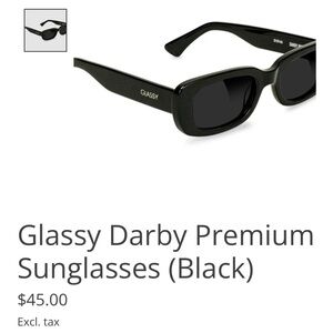 Glassy - Darby Premium Black Sunglasses (Mikemo Capaldi)